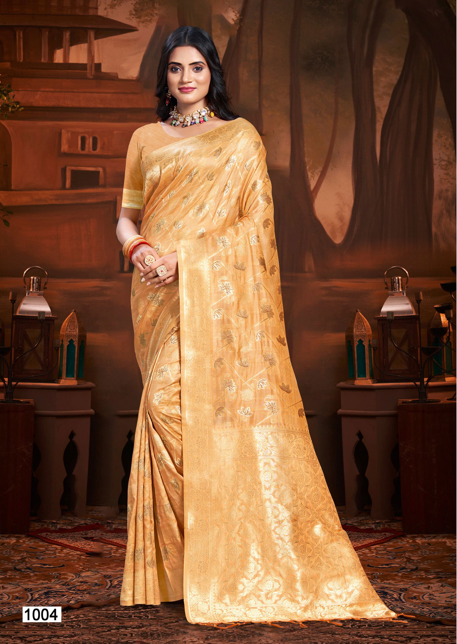 Anubhuti Silk Vol 2 By Bunawat Cotton Silk Designer Sarees Wholesale Market In Surat
